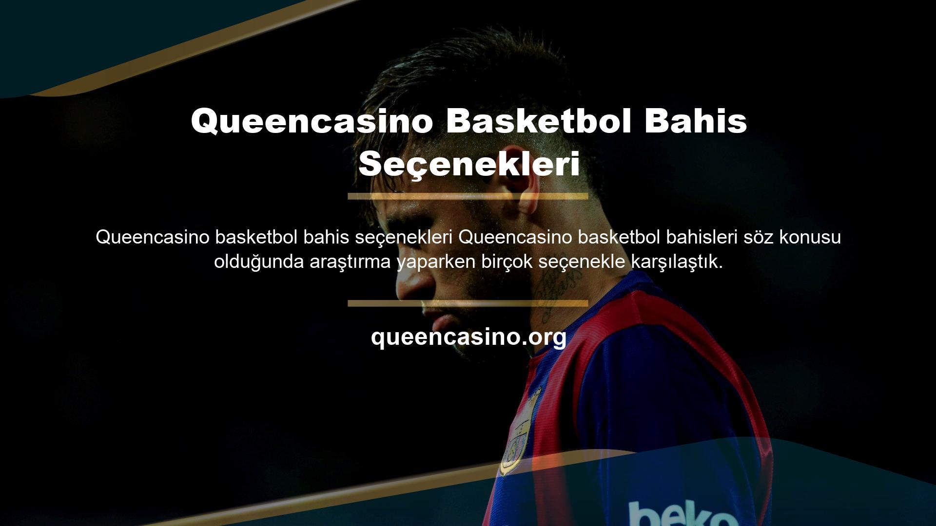 Queencasino Basketbol Bahis Seçenekleri