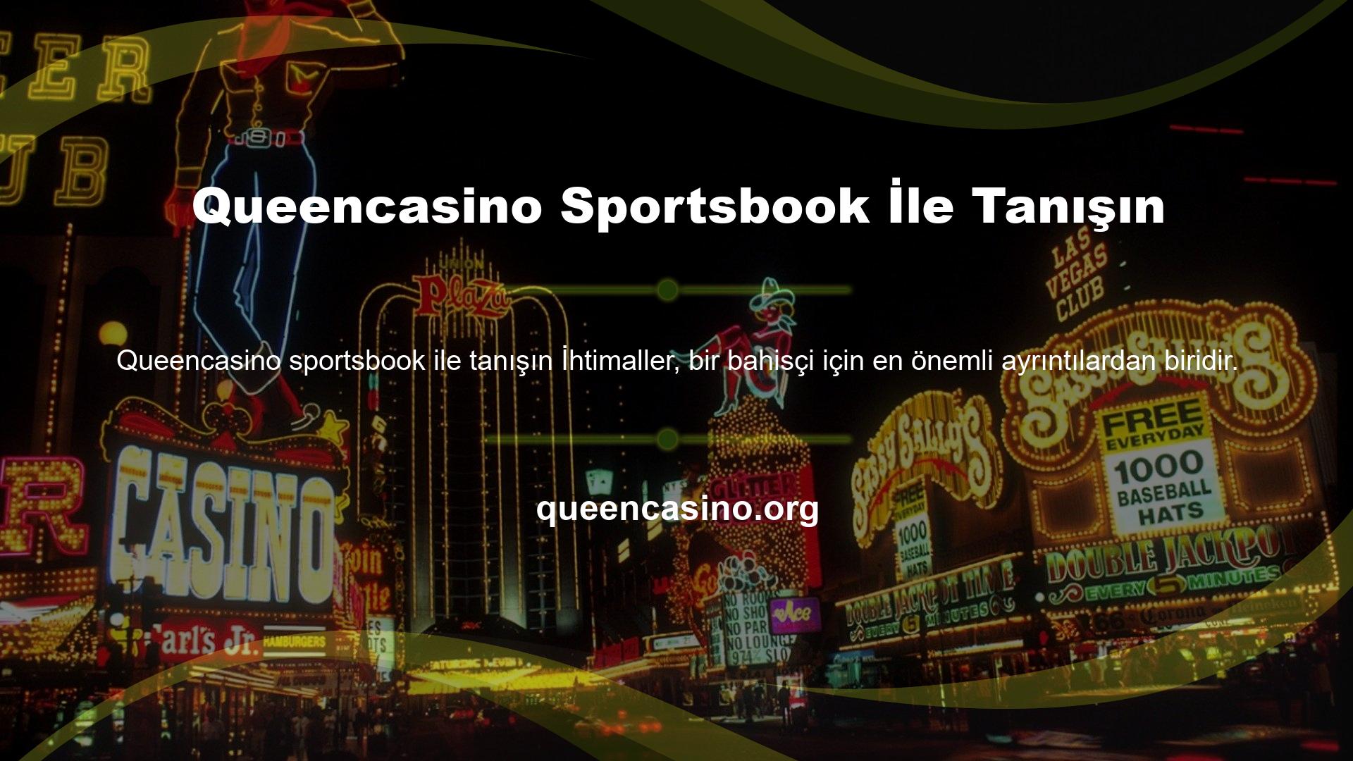Queencasino Sportsbook İle Tanışın