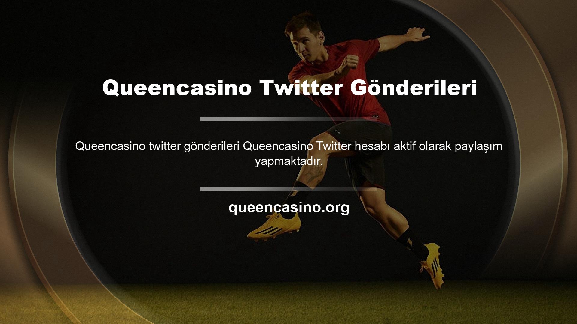 Queencasino Twitter Gönderileri