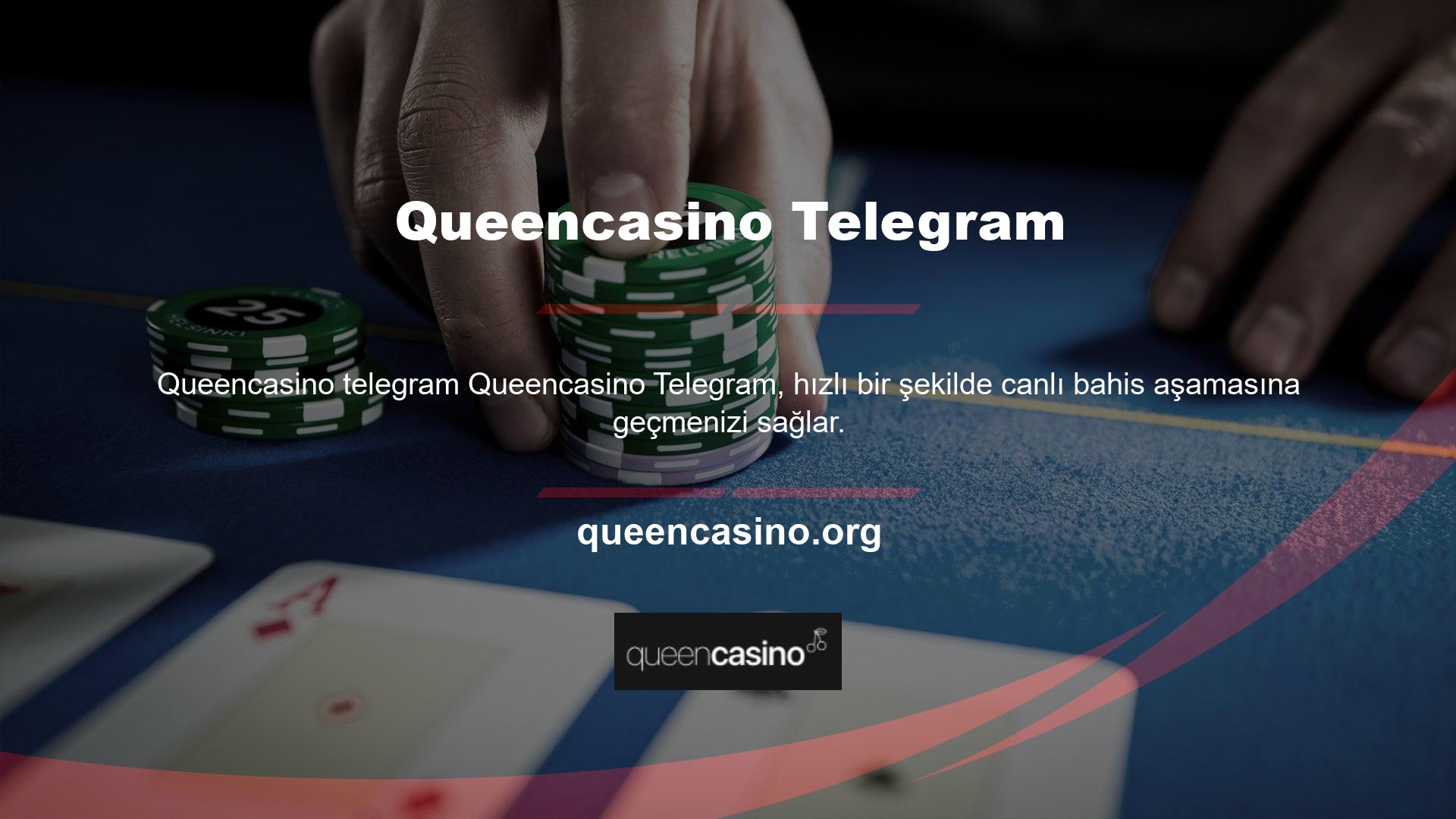 Queencasino Telegram