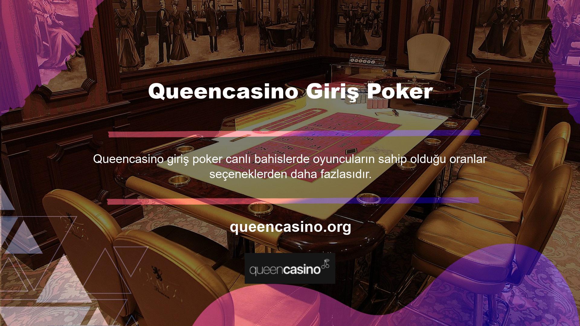 Queencasino Login Poker, casino sitesi için yeni bir adrese sahip lisanslı bir casino şirketidir