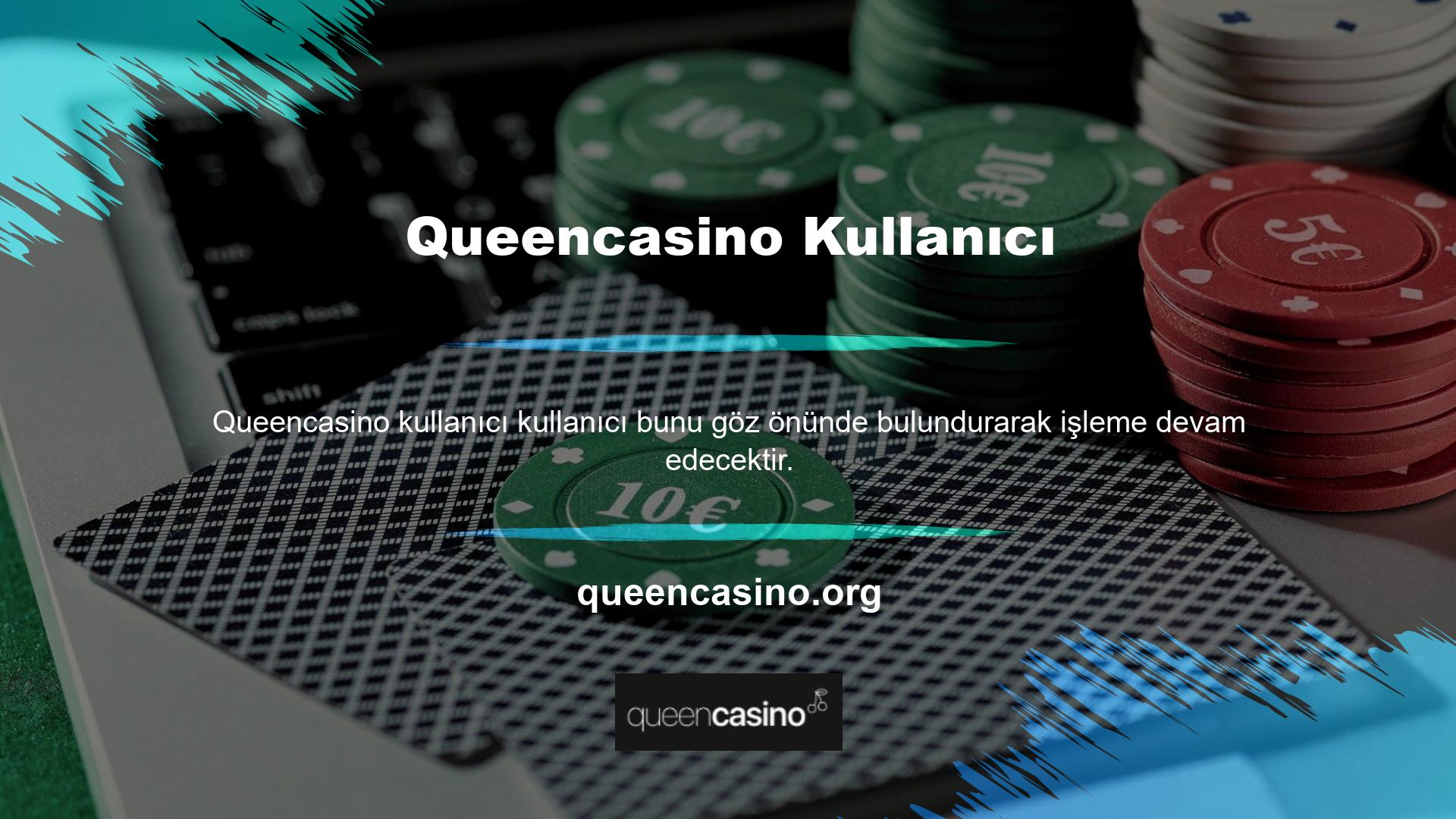 Queencasino, oyun meraklıları arasında öne çıkan, kullanıcı odaklı bir ticari casino sitesidir