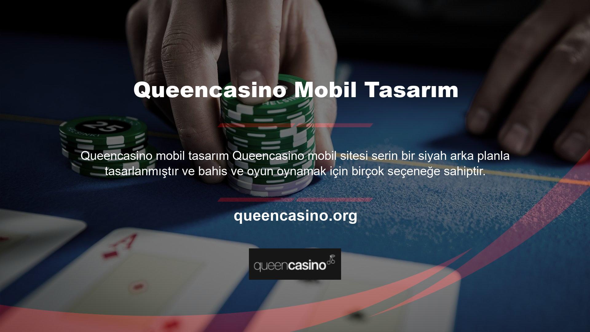 Spor bahis menüsü, canlı bahis, casino ve canlı casino birinci sınıftır